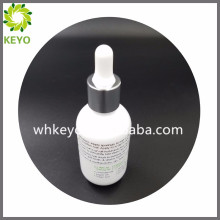 Botella cosmética del dropper del vidrio del fondo del grueso del embalaje del perfume vacío coloreado blanco de lujo 30ml